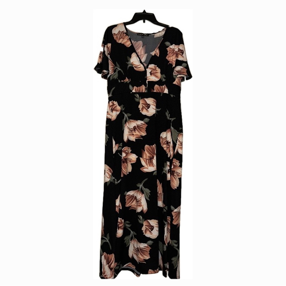 Gorgeous floral long dress